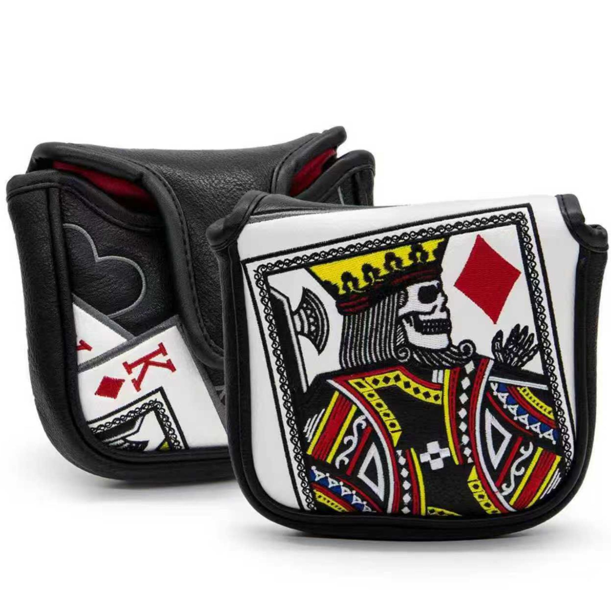 Men Accessories Usa - King Of Hearts Embroidered Mallet Putter