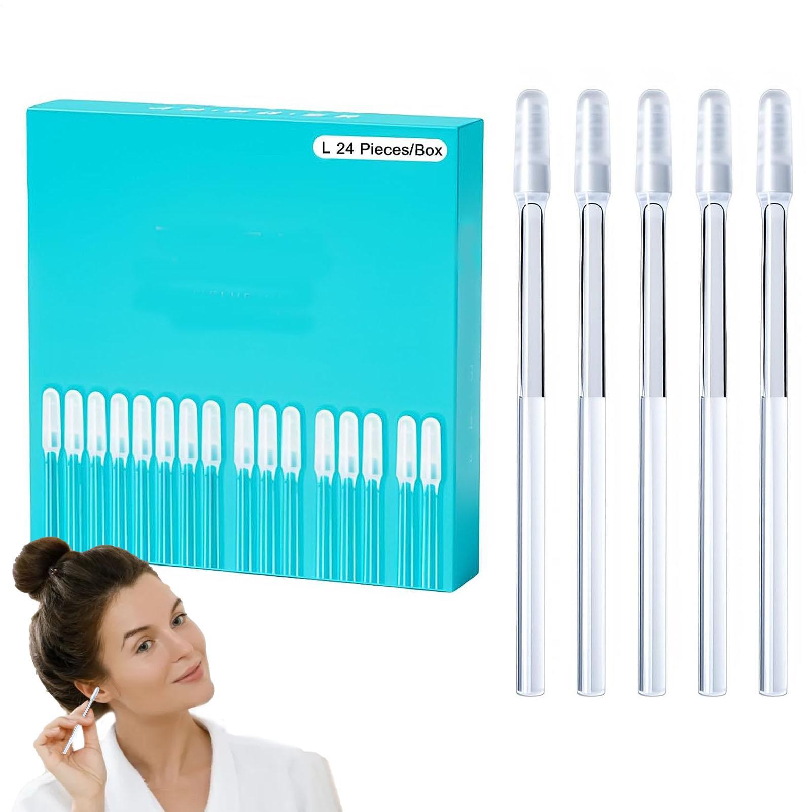 Men Accessories Tips - Earwax Removal Stick 24Pcs Reusable sticky