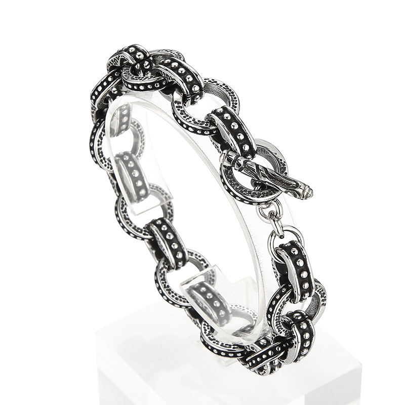Men'S Accessories Hand Bands - 13mm Punk Retro Bike Biker Chain