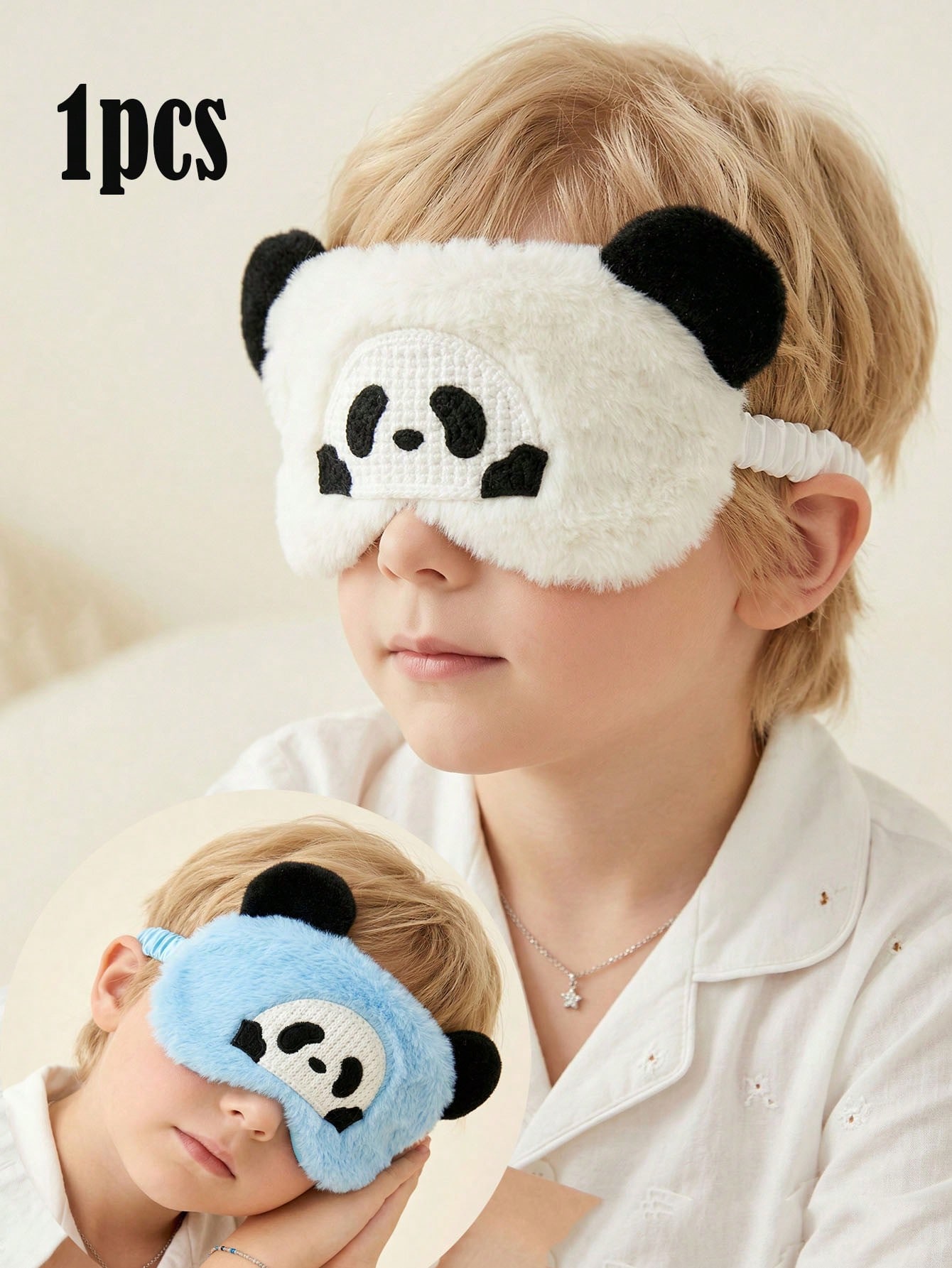 Men Accessories Usa - 1pc 14-16Y Plush Panda Sleep Eye