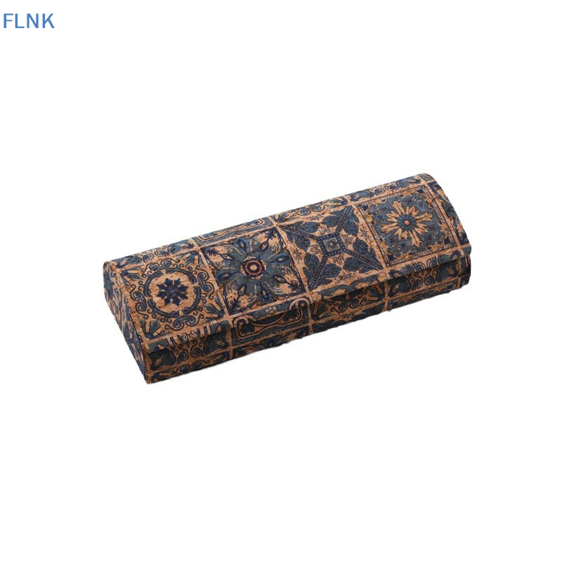 Men Accessories To Look Good - [FN]Natural Cork Glasses Case Hard Shell