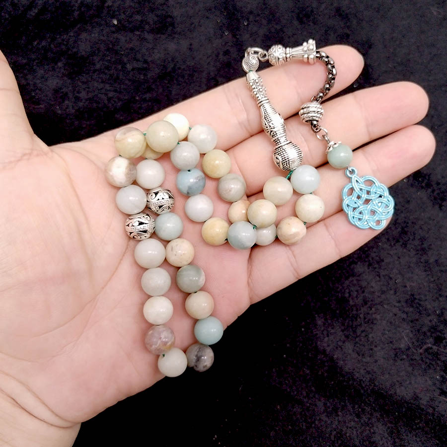 Natural Amazon stone, Tasbir,  - đánh giá và giá Men Accessories Amazon