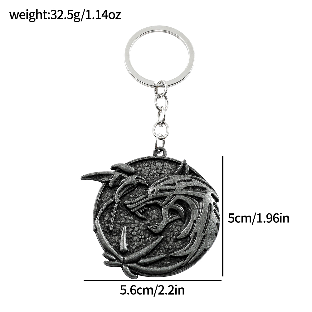 Vintage Wolf Head Keychain Gam - đánh giá và giá Men'S Accessories Fashion