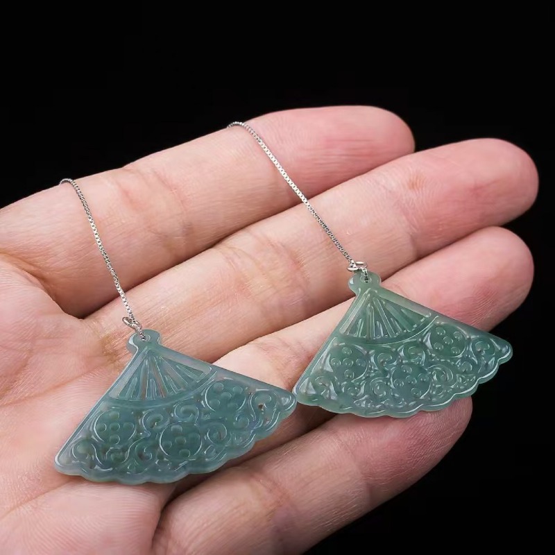 Natural Blue Water Emerald Jad - đánh giá và giá Men'S Accessories Drop Shipping