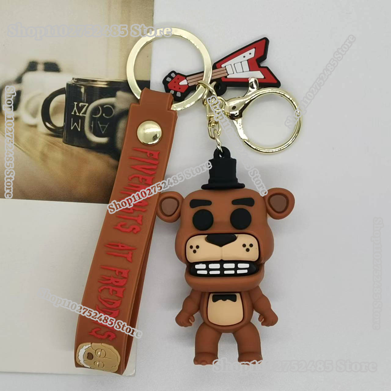5pcs Cartoon Anime FNAF Figure - đánh giá và giá Men Accessories Ring