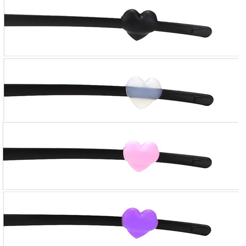 20PCS Heart Silicone Glasses E - đánh giá và giá Men Accessories Tips