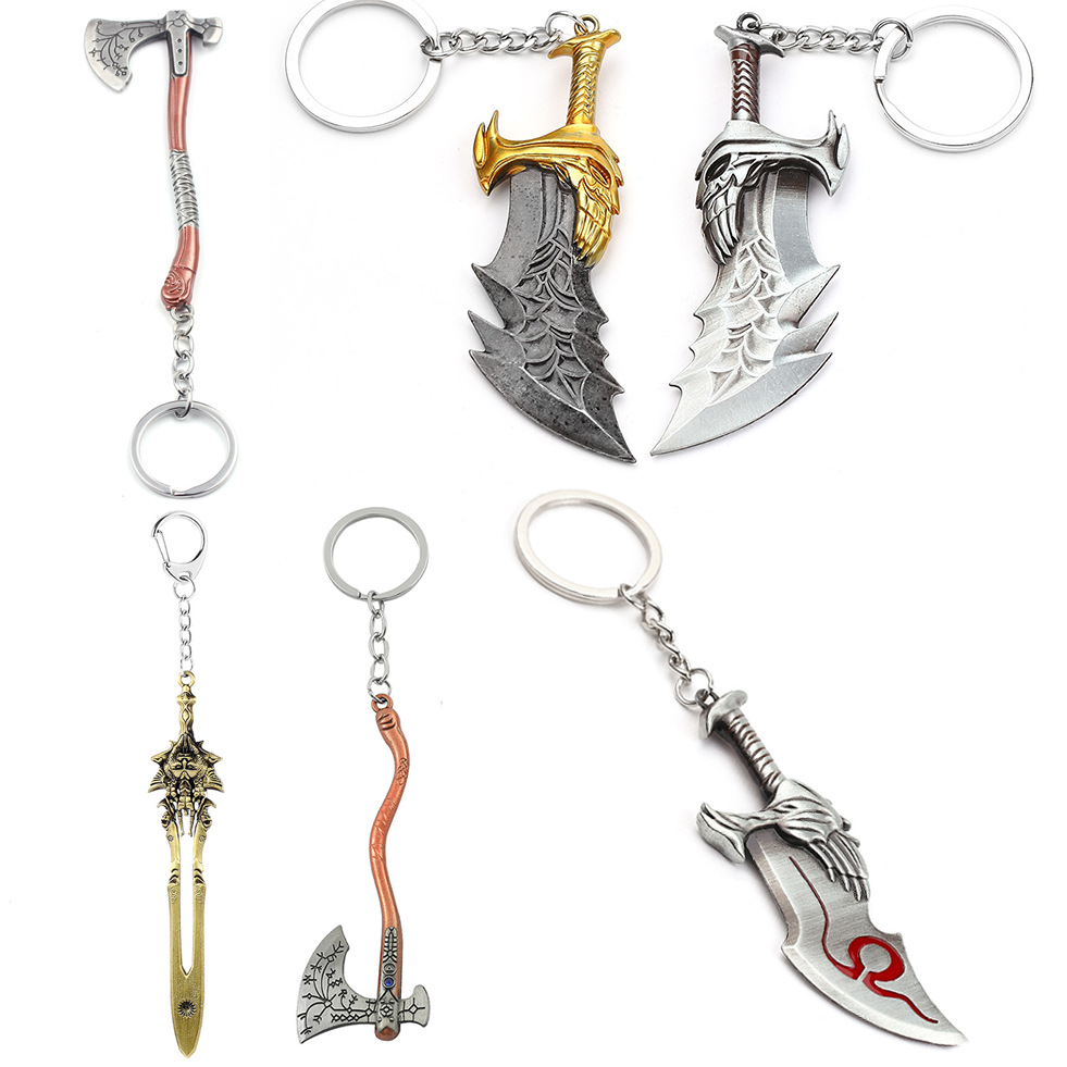 God of War 4 Kratos Sword Keyc - đánh giá và giá Men Accessories Necklace