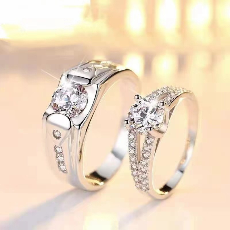 Lãng Mạn Nơ Nhẫn Đôi Nhẫn Cặp  - đánh giá và giá Men'S Accessories Hand Bands