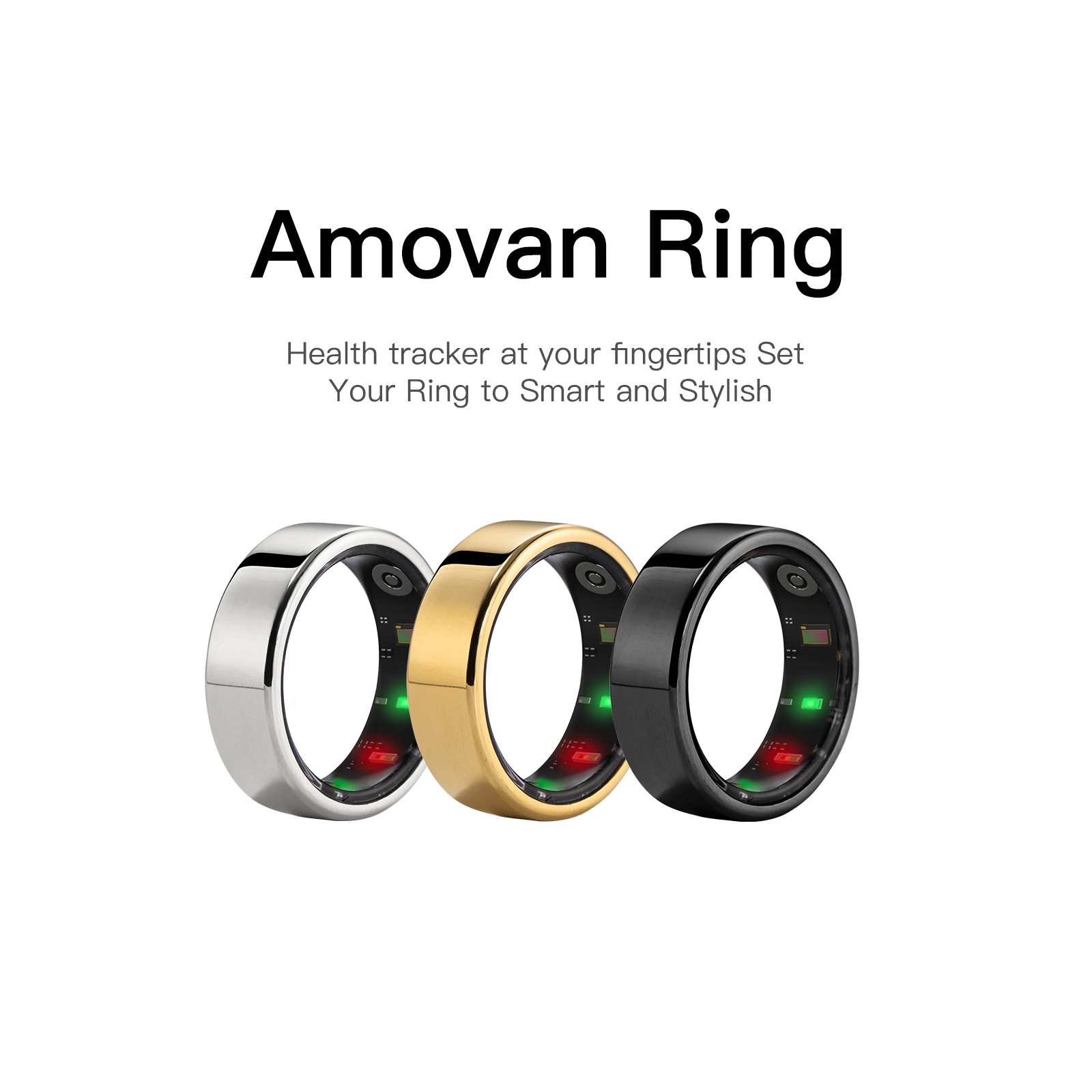 Stylish Men’s Smart Sport Ring - đánh giá và giá Men Accessories Ring