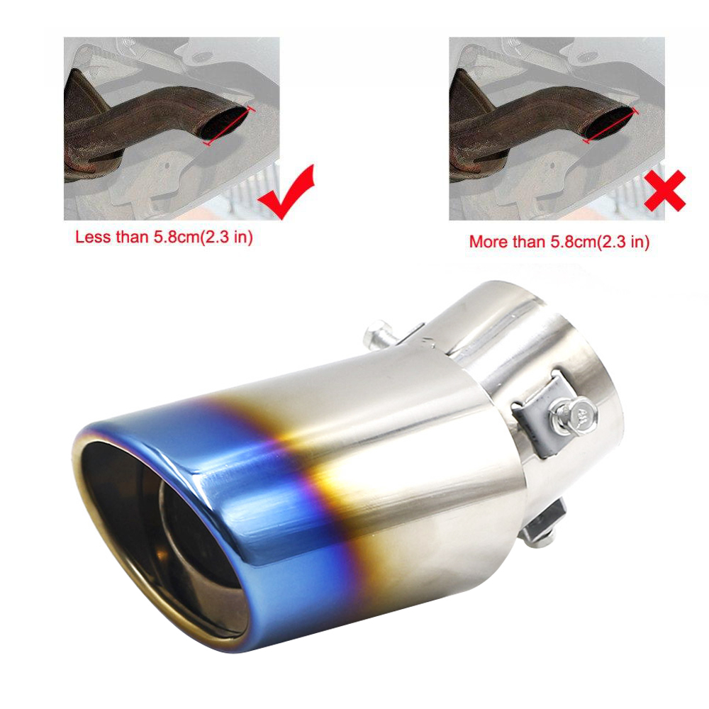 Tail Muffler Exhaust Tip Pipe  - đánh giá và giá Men Accessories Tips