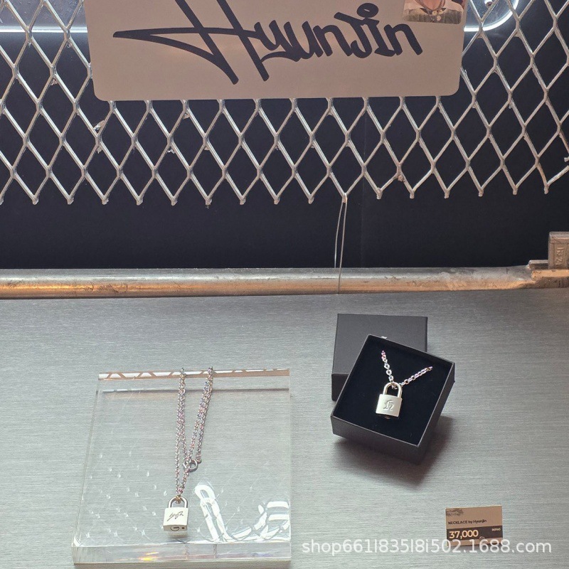 Ashionable Creative Metal Lock - đánh giá và giá Men Accessories Necklace
