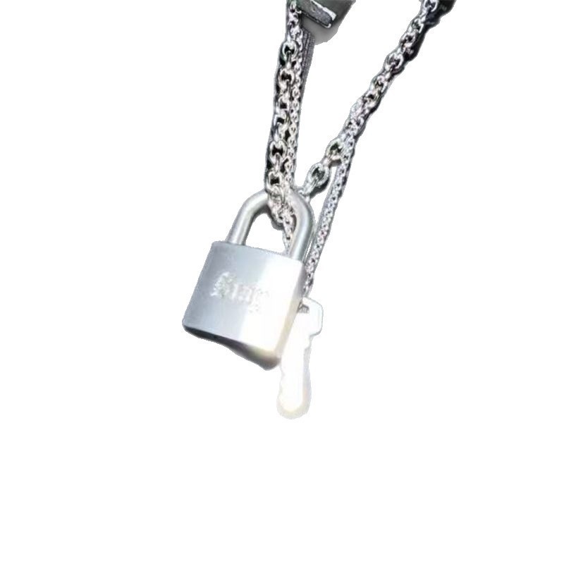 Ashionable Creative Metal Lock - đánh giá và giá Men Accessories Necklace