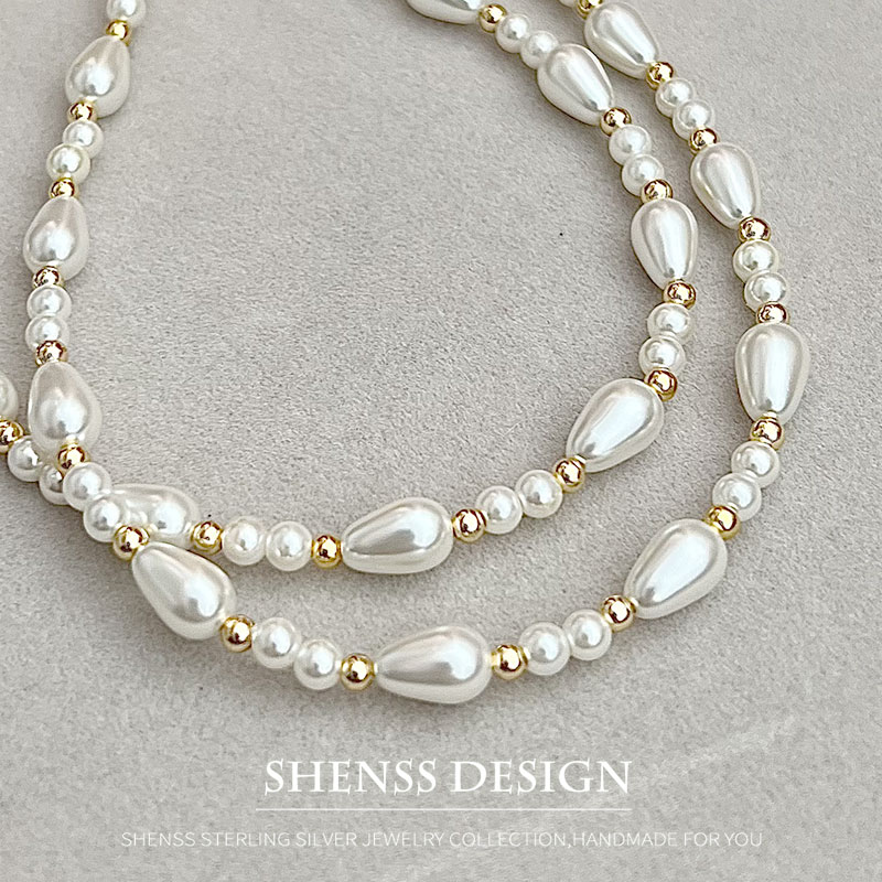 Elegant Imitation Pearl Water  - đánh giá và giá Men'S Accessories Drop Shipping