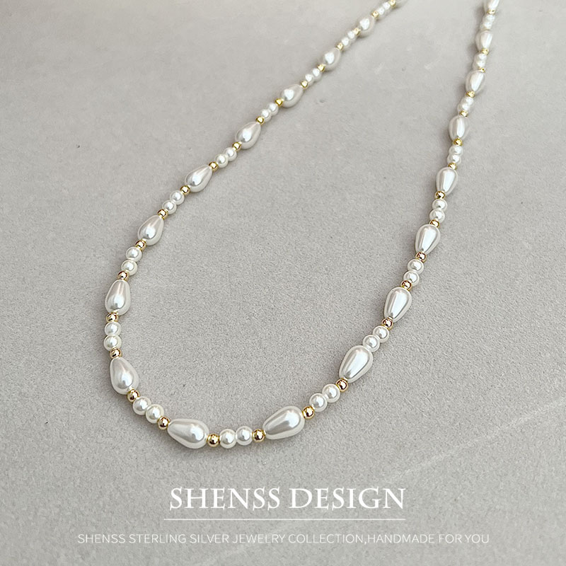 Elegant Imitation Pearl Water  - đánh giá và giá Men'S Accessories Drop Shipping
