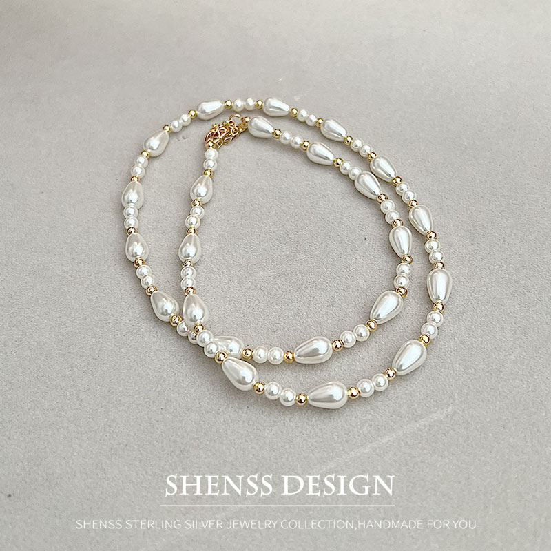 Elegant Imitation Pearl Water  - đánh giá và giá Men'S Accessories Drop Shipping