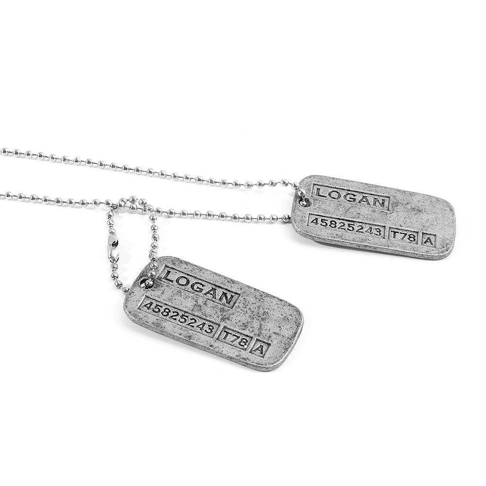 X-Men Wolverine Military Card  - đánh giá và giá Men Accessories Necklace