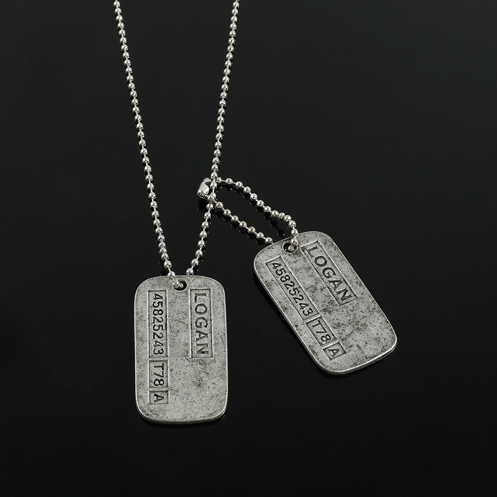 X-Men Wolverine Military Card  - đánh giá và giá Men Accessories Necklace