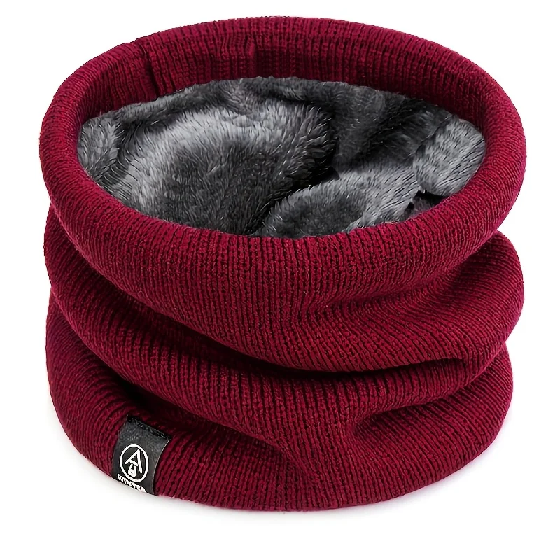 Winter Neck Warmer Scarf Fleec - đánh giá và giá Men Accessories Ring