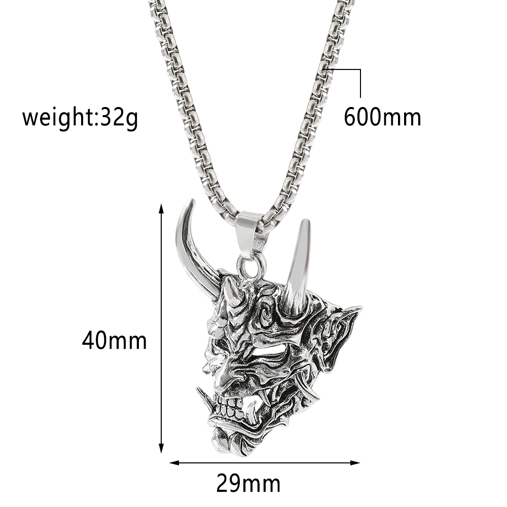 Handsome Rascal Ghost Mask Pen - đánh giá và giá Men Accessories Necklace