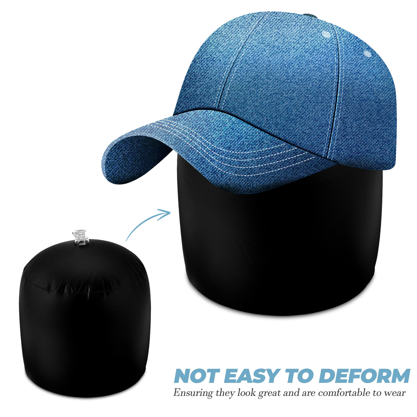 Inflatable Hat Shaper Support  - đánh giá và giá Men'S Accessories Wardrobe